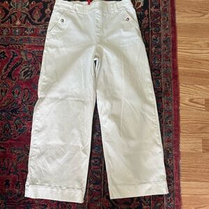 like new spanx high waisted wide crop pant